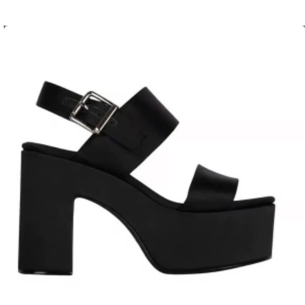 Jeffrey Campbell Black Platform Heels